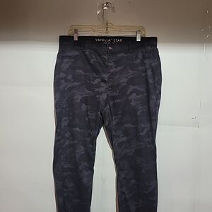 Vanilla Star Men's Camouflage Pants - Black